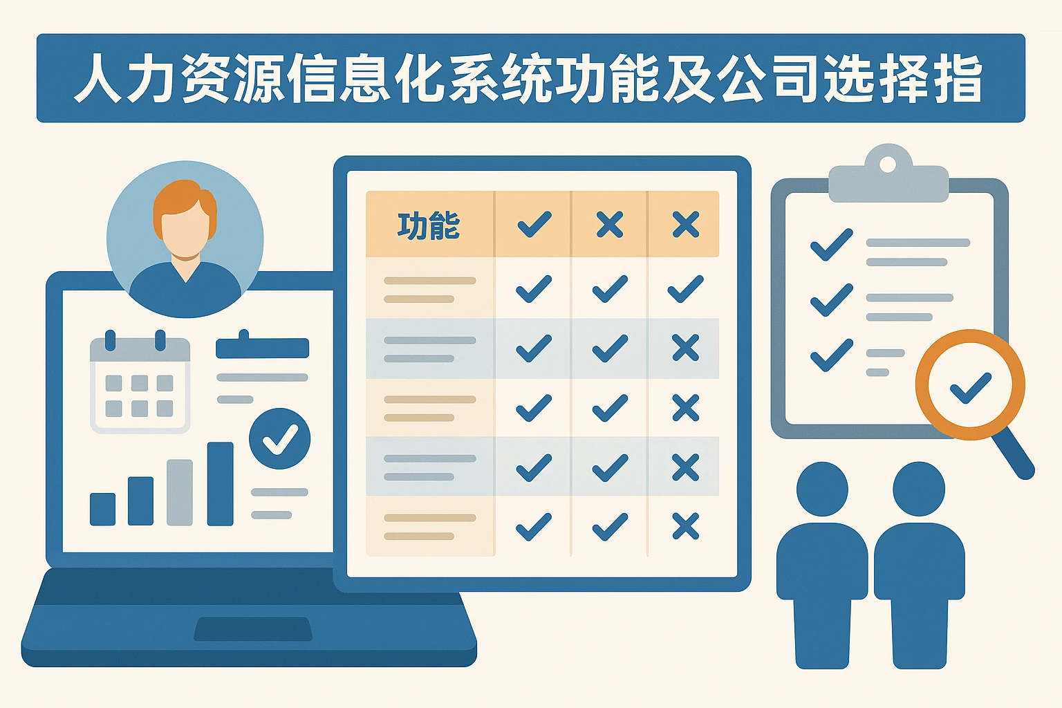 人力资源信息化系统功能比较及公司选择指南