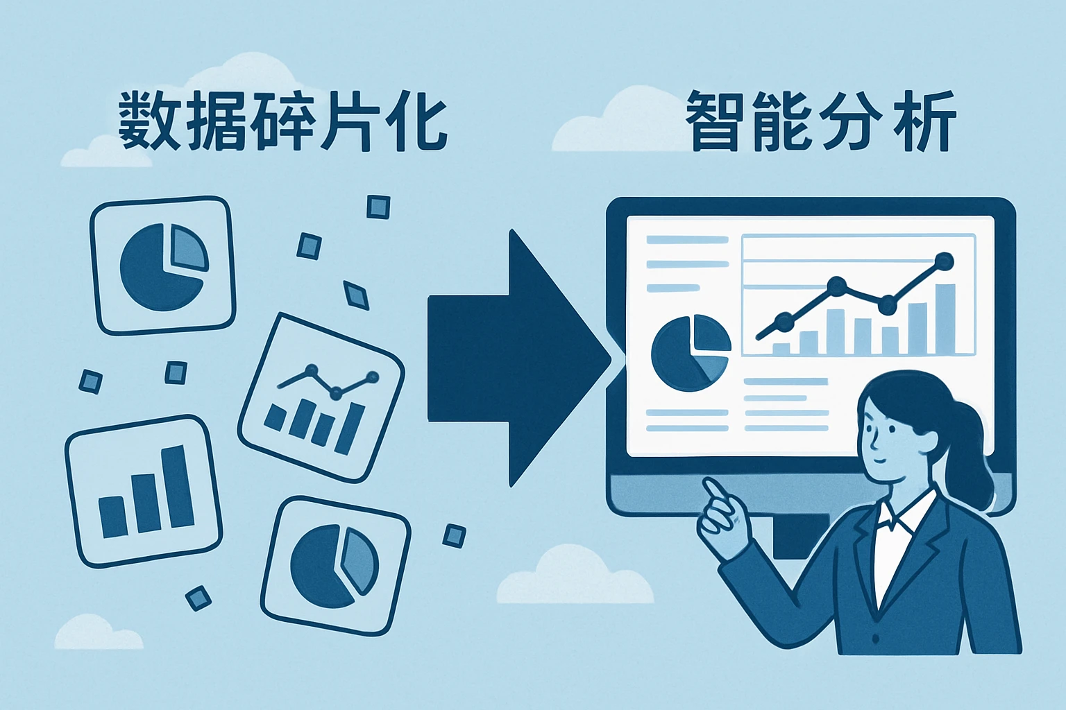 2. 从“数据碎片化”到“智能分析”