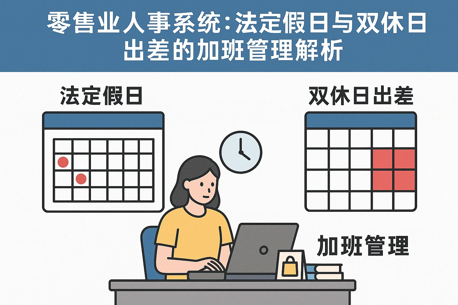 零售业人事系统：法定假日与双休日出差的加班管理解析