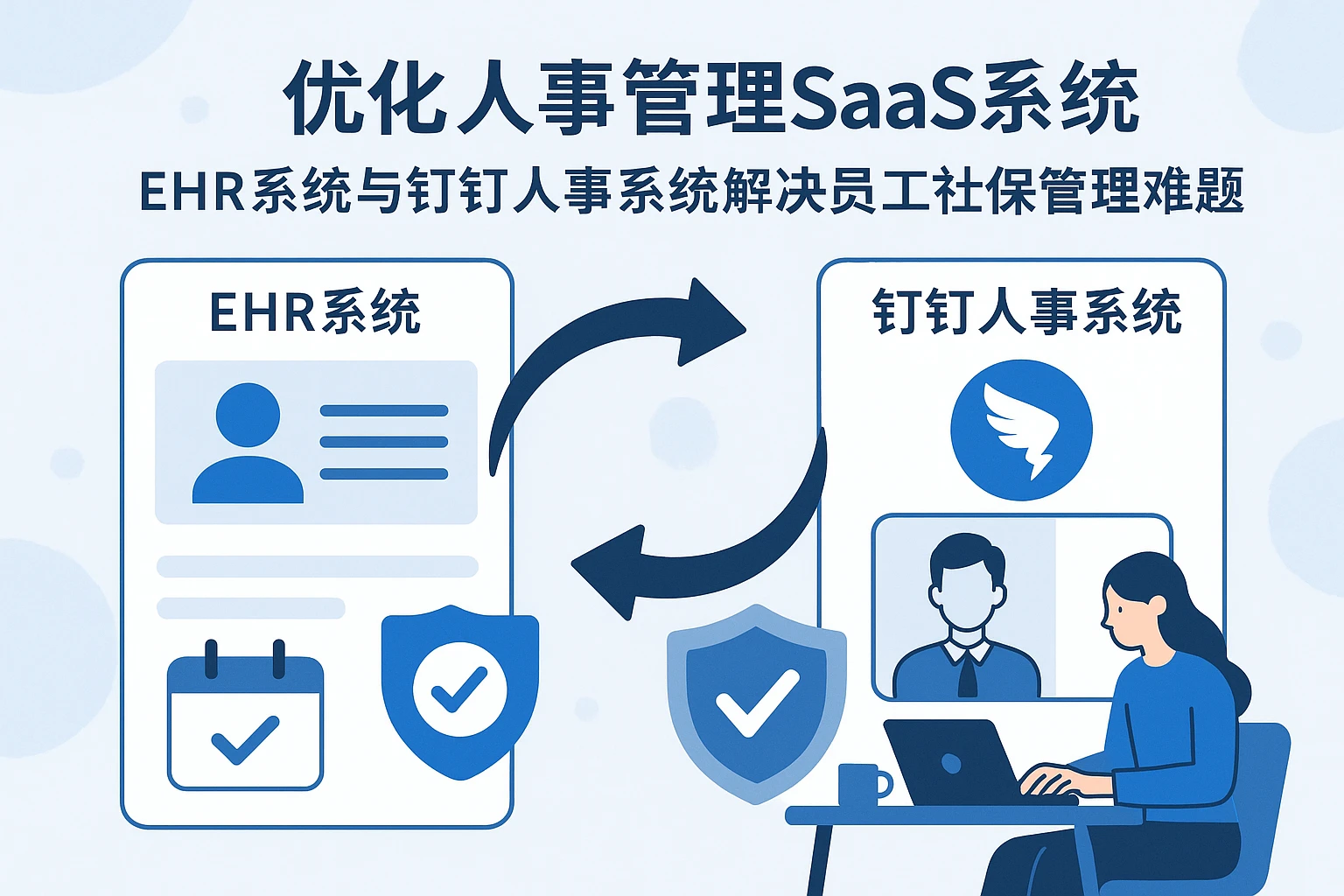 优化人事管理SaaS系统：EHR系统与钉钉人事系统解决员工社保管理难题