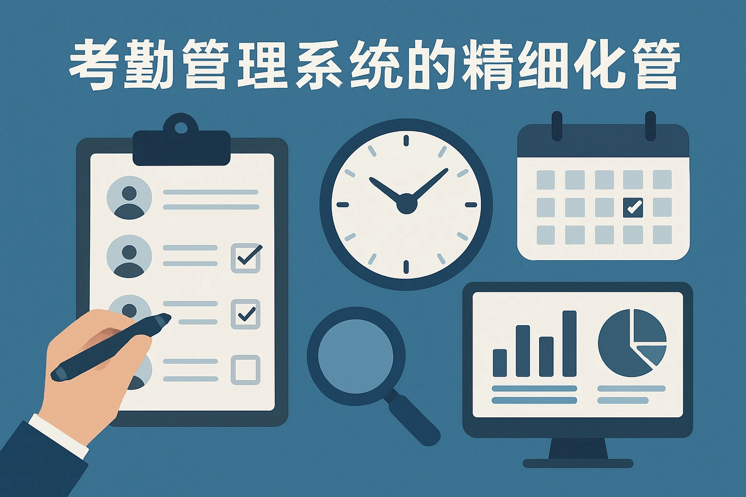 考勤管理系统的精细化管控