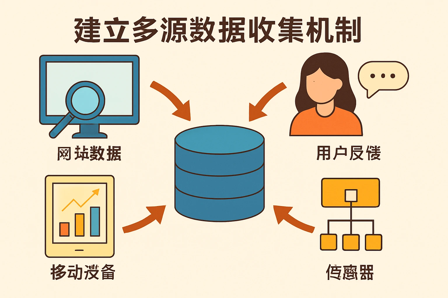 建立多源数据收集机制