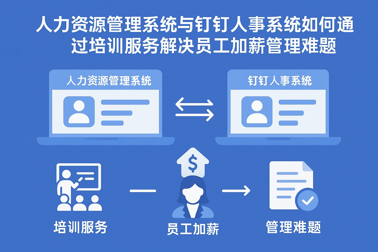 人力资源管理系统与钉钉人事系统如何通过培训服务解决员工加薪管理难题
