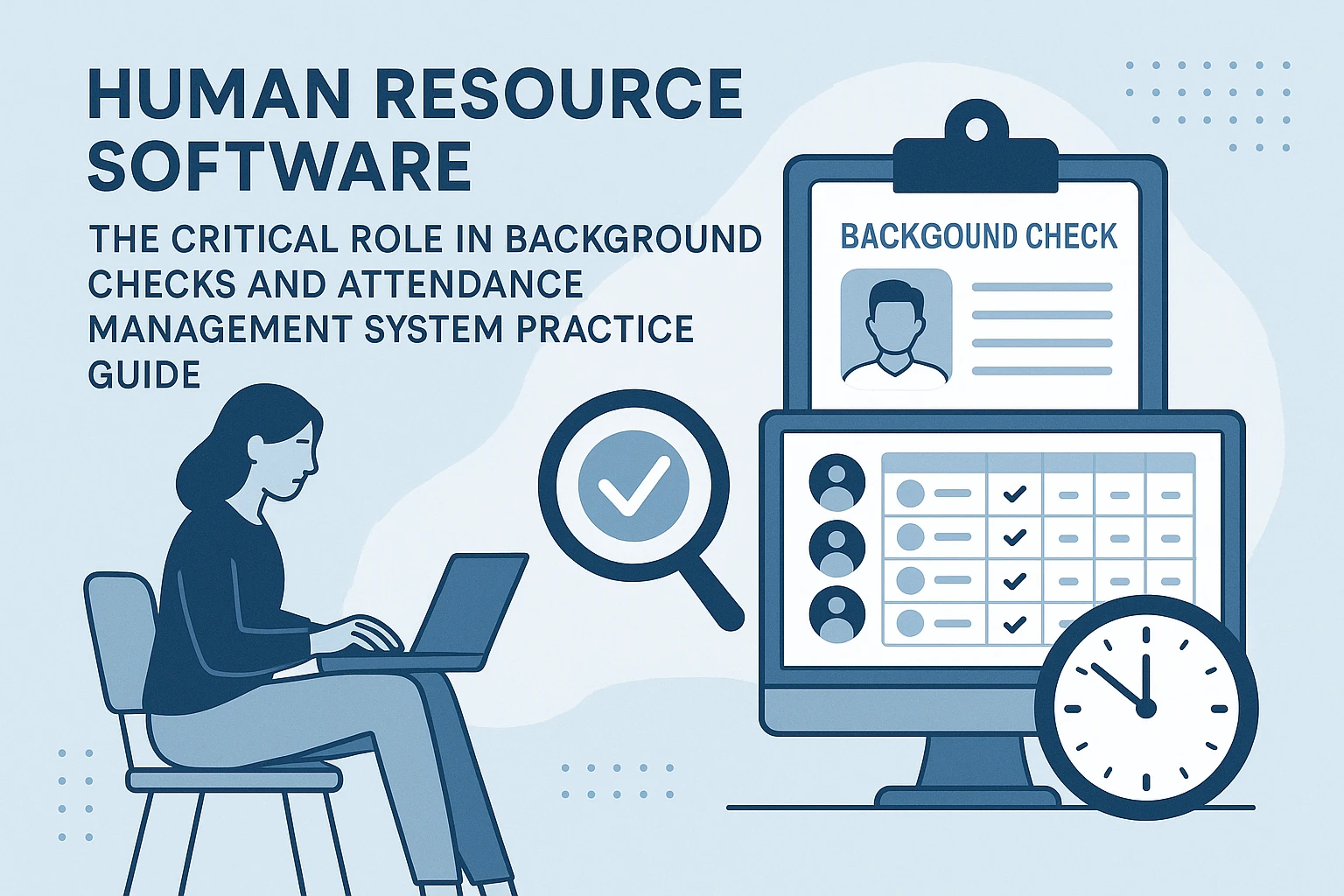 人力资源软件在背景调查中的关键作用与考勤管理系统实践指南