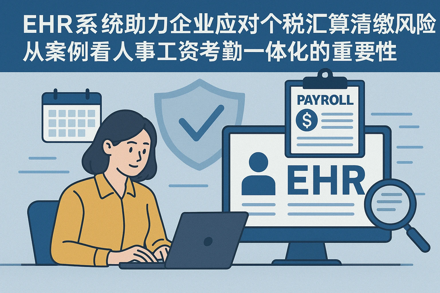 EHR系统助力企业应对个税汇算清缴风险:从案例看人事工资考勤一体化的重要性