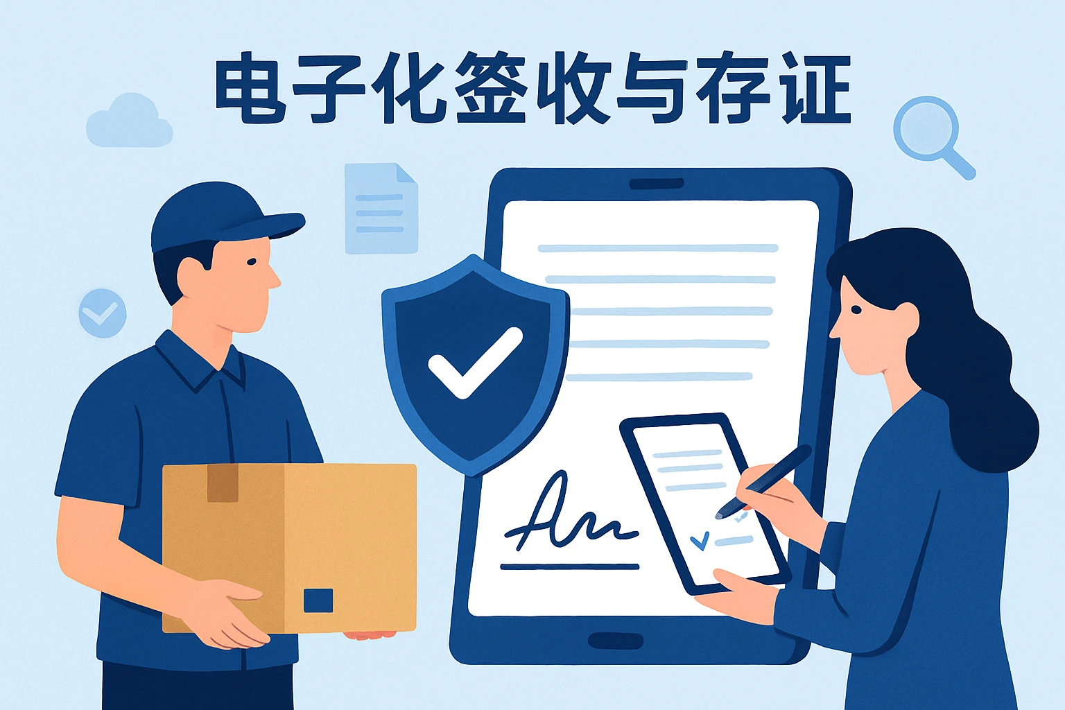 电子化签收与存证