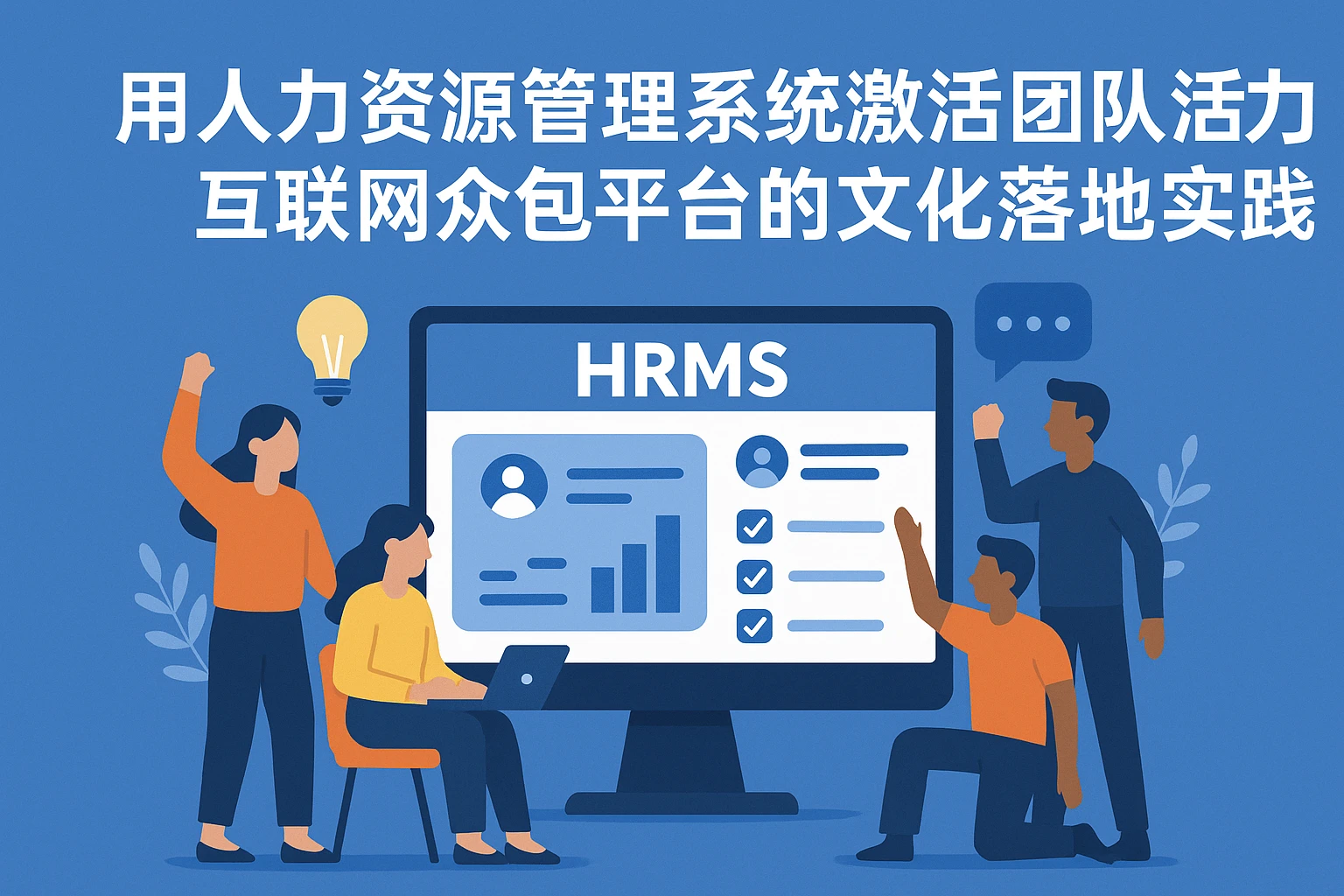 用人力资源管理系统激活团队活力：互联网众包平台的文化落地实践