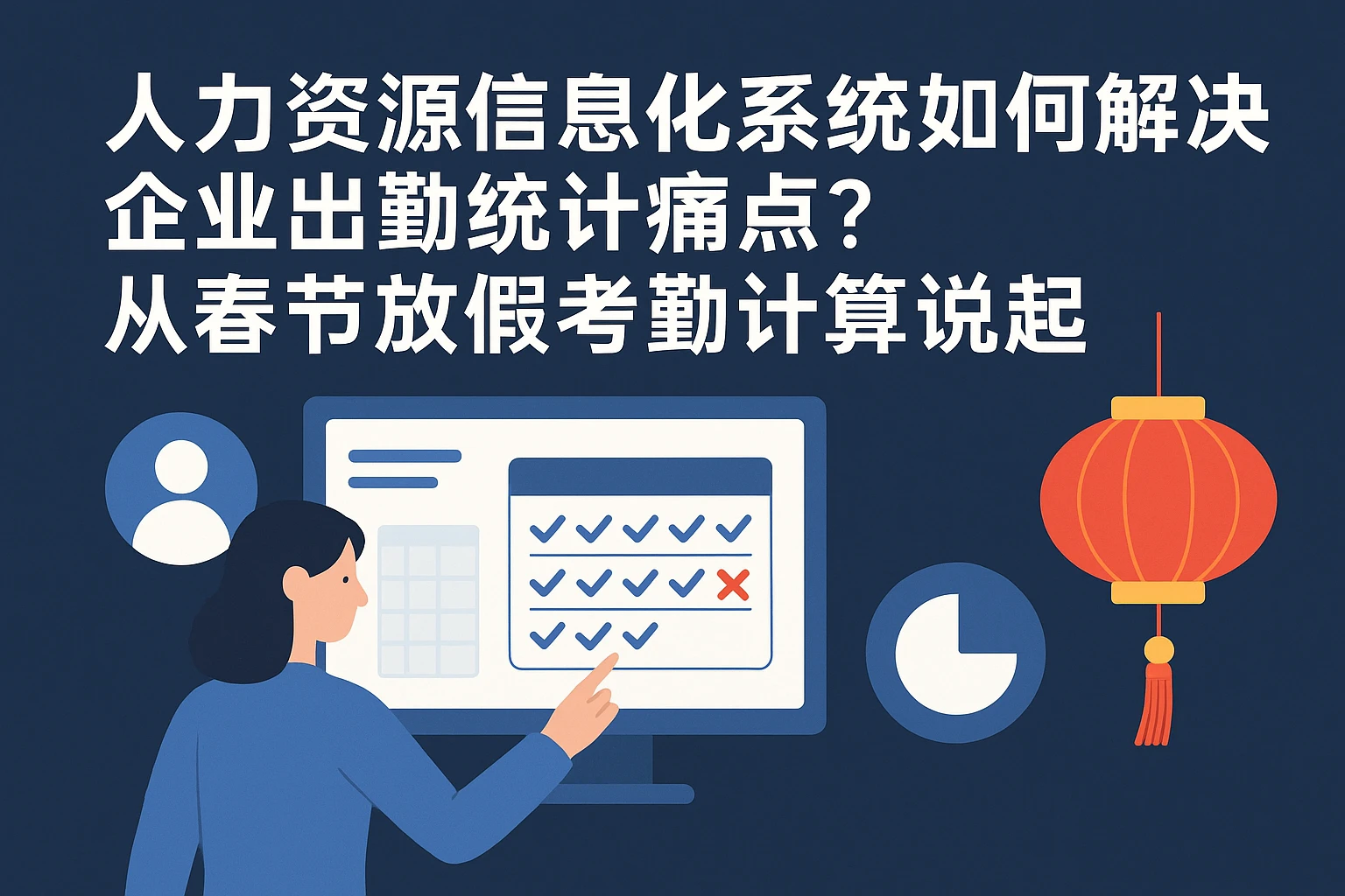 人力资源信息化系统如何解决企业出勤统计痛点?从春节放假考勤计算说起