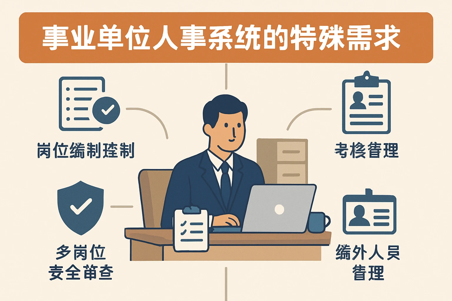 事业单位人事系统的特殊需求