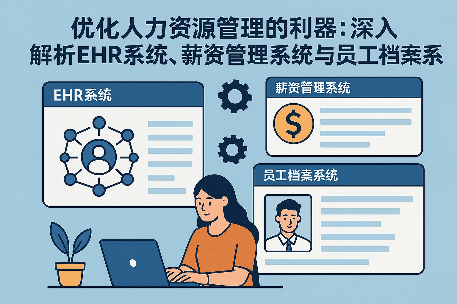优化人力资源管理的利器：深入解析EHR系统、薪资管理系统与员工档案系统