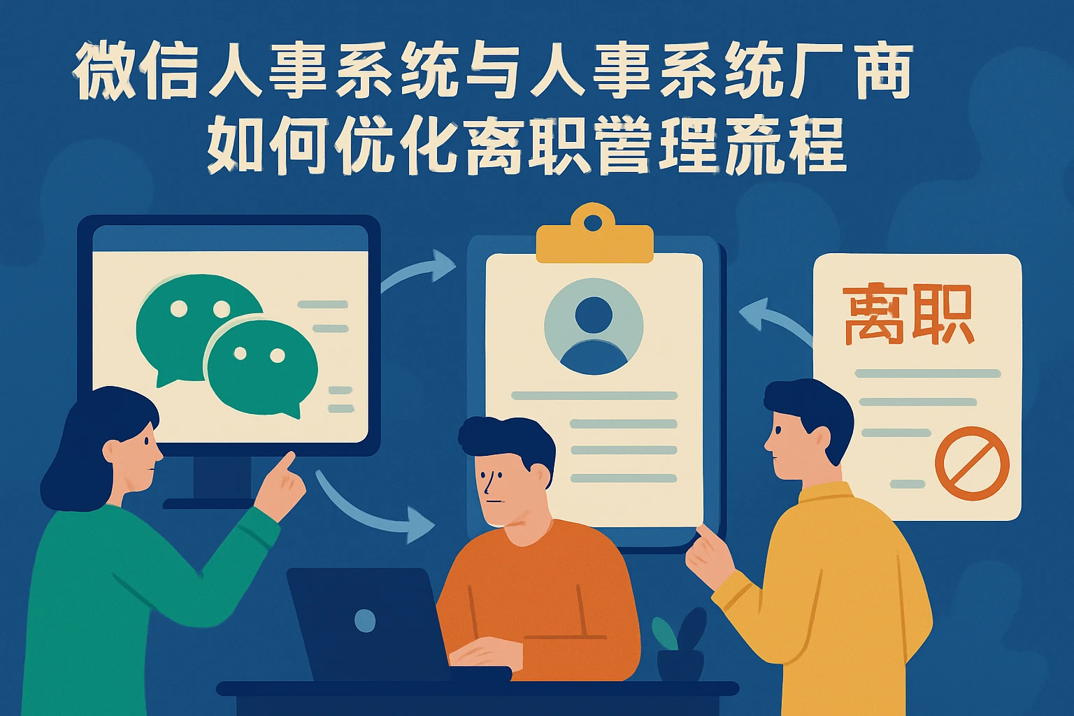 微信人事系统与人事系统厂商如何优化离职管理流程