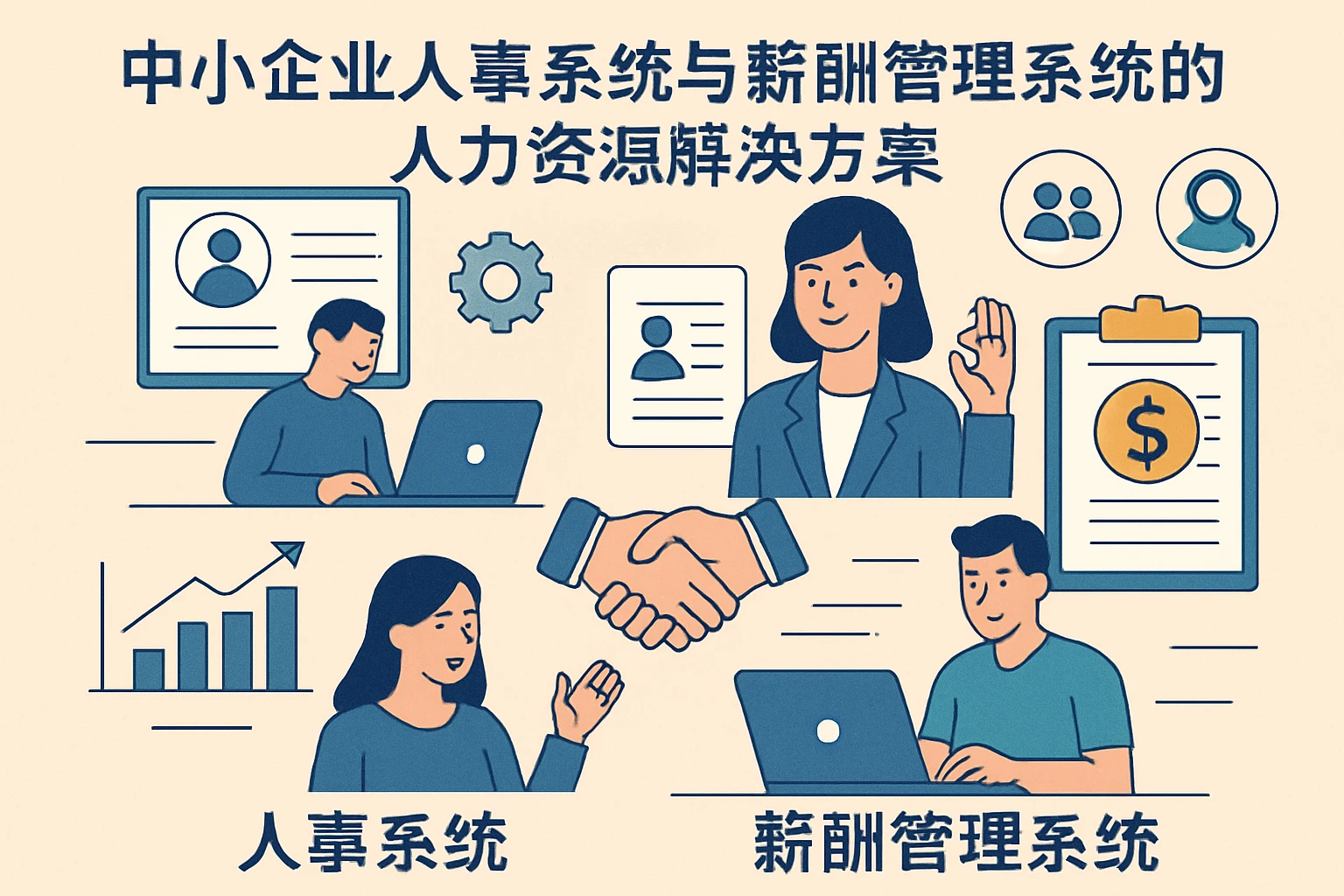 中小企业人事系统与薪酬管理系统的人力资源解决方案