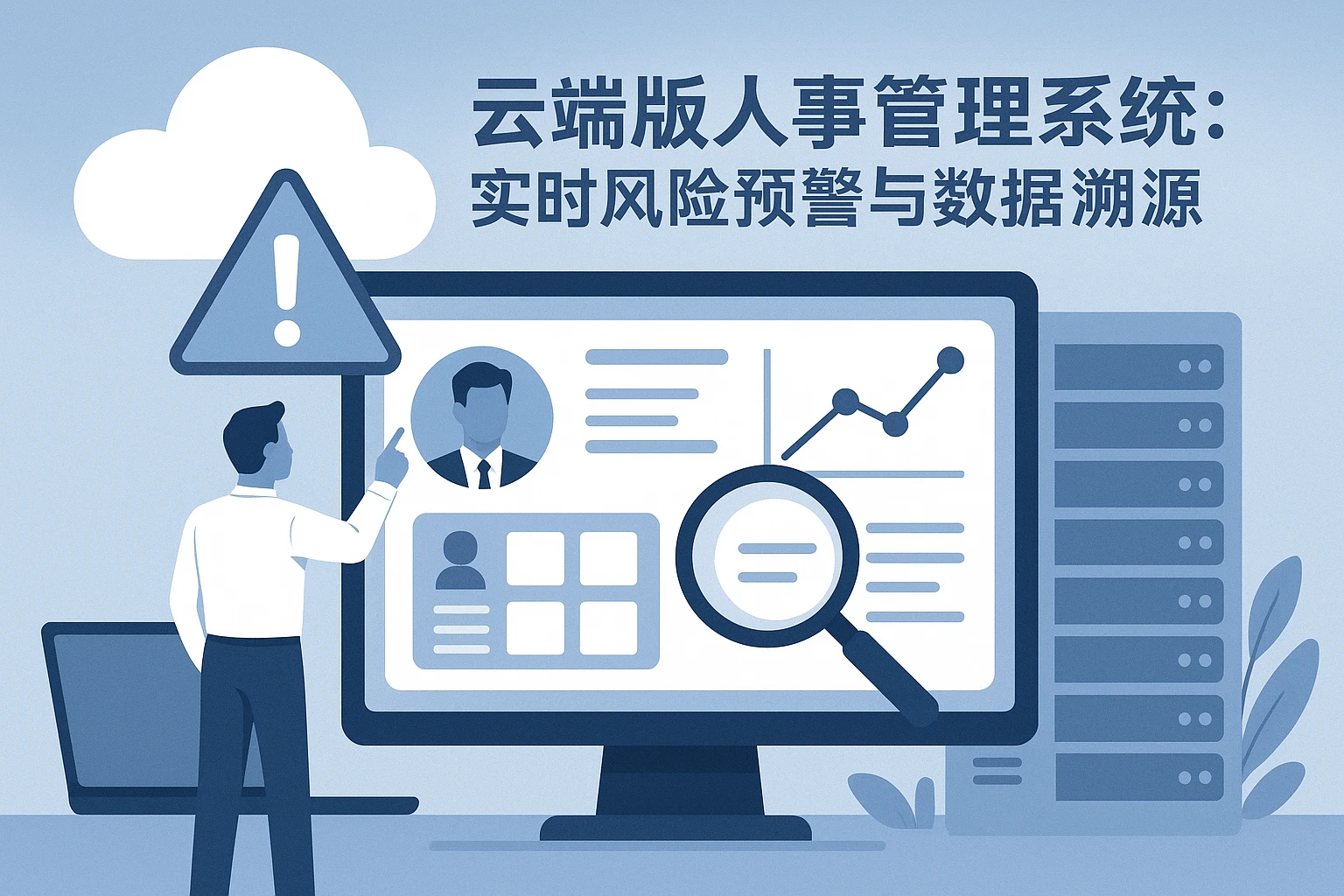 2. 云端版人事管理系统：实时风险预警与数据溯源
