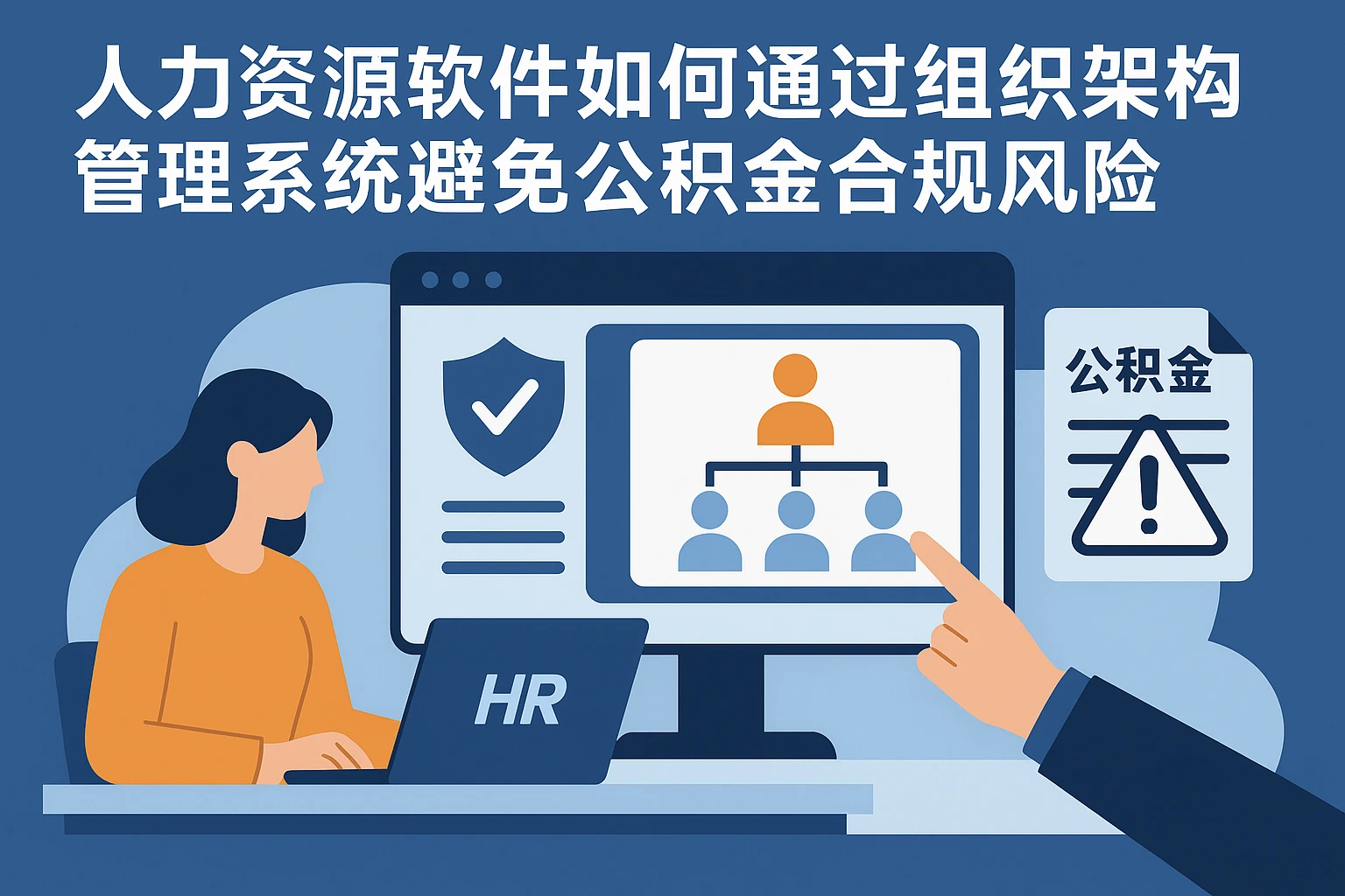 人力资源软件如何通过组织架构管理系统避免公积金合规风险