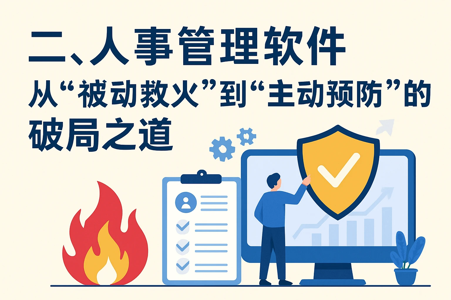 二、人事管理软件：从“被动救火”到“主动预防”的破局之道