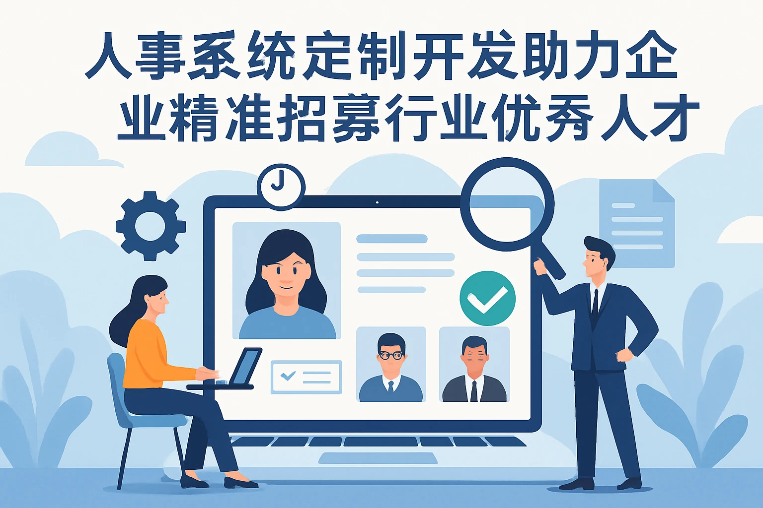 人事系统定制开发如何助力企业精准招募行业优秀人才