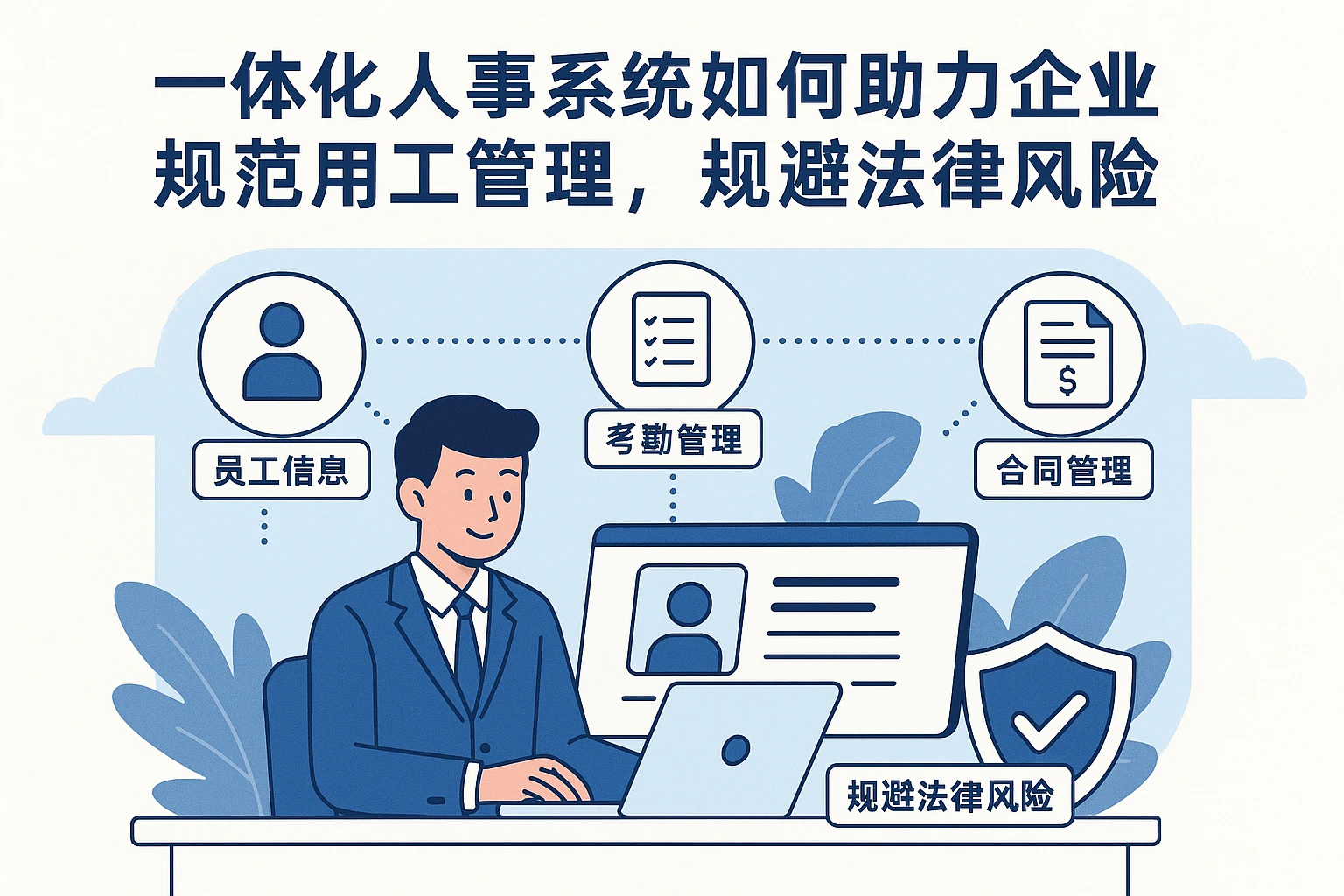 一体化人事系统如何助力企业规范用工管理，规避法律风险