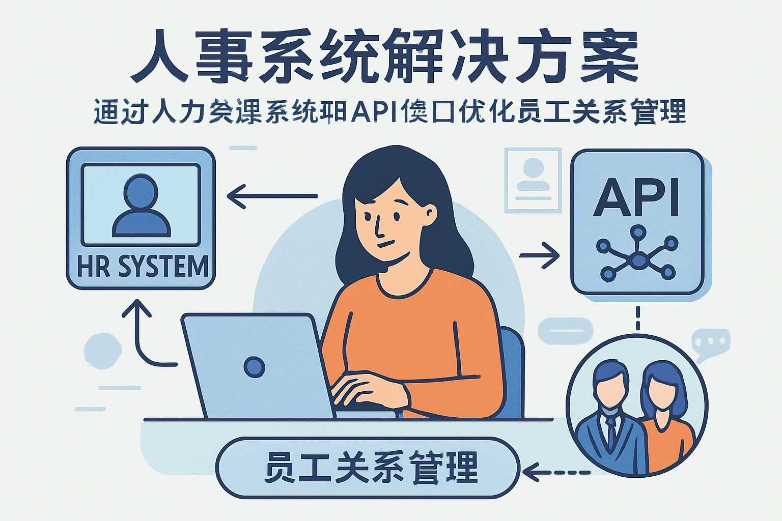 人事系统解决方案:通过人力资源系统和API接口优化员工关系管理