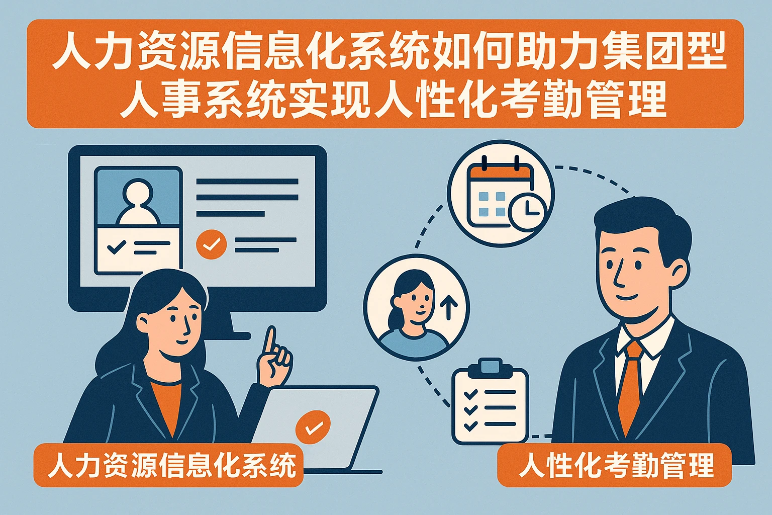 人力资源信息化系统如何助力集团型人事系统实现人性化考勤管理