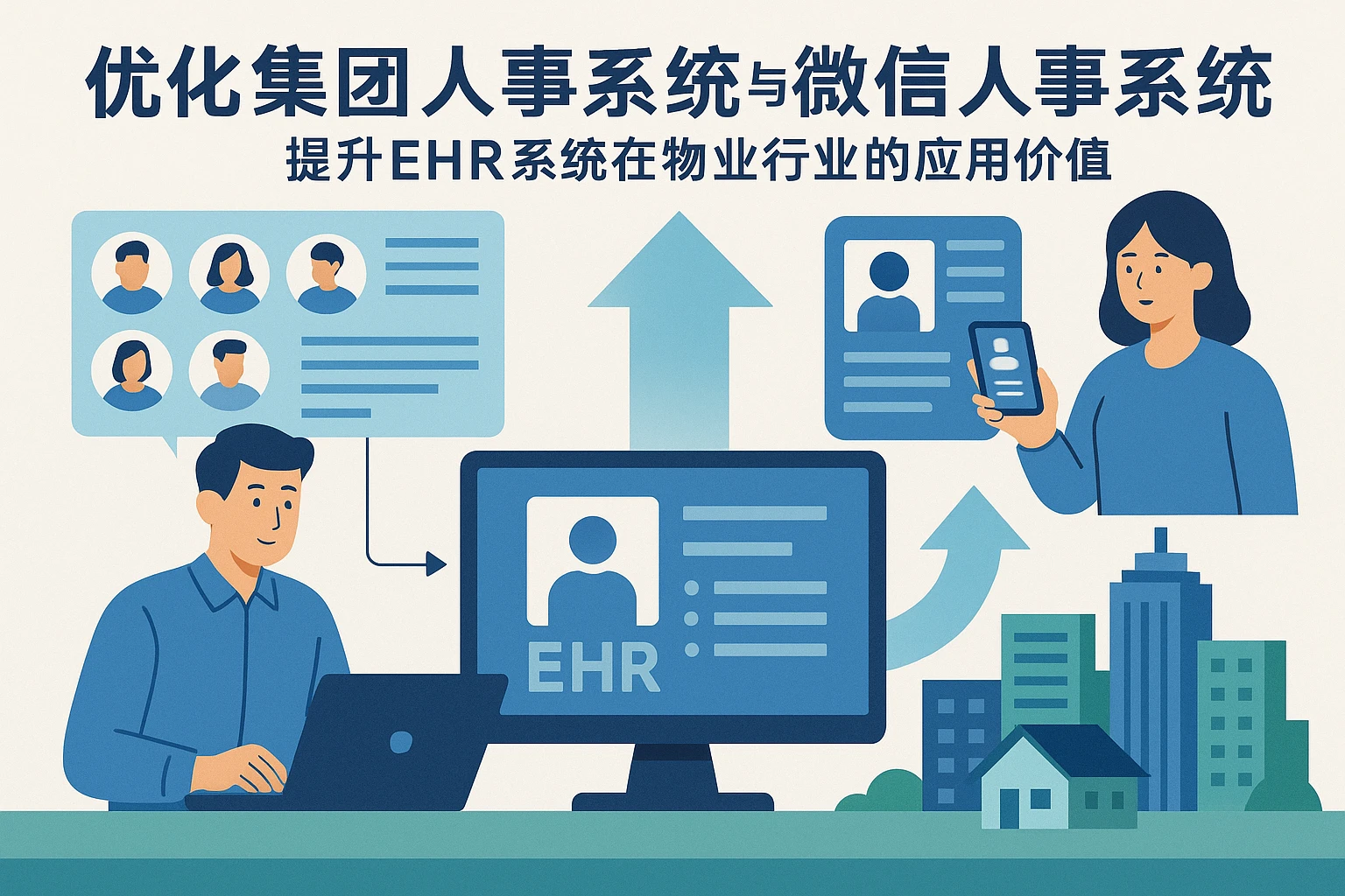 优化集团人事系统与微信人事系统，提升EHR系统在物业行业的应用价值
