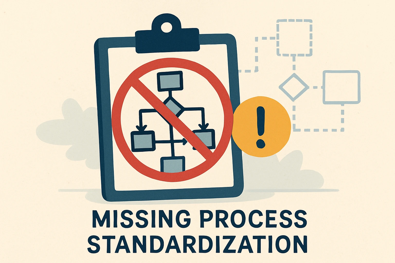 流程标准化缺失