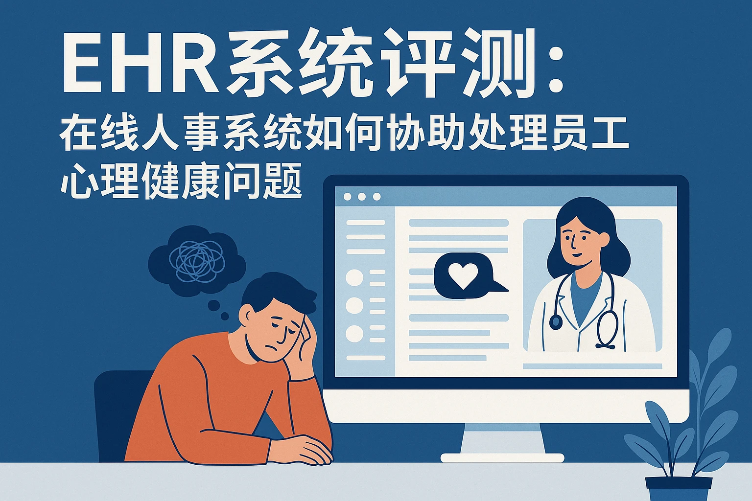 EHR系统评测：在线人事系统如何协助处理员工心理健康问题