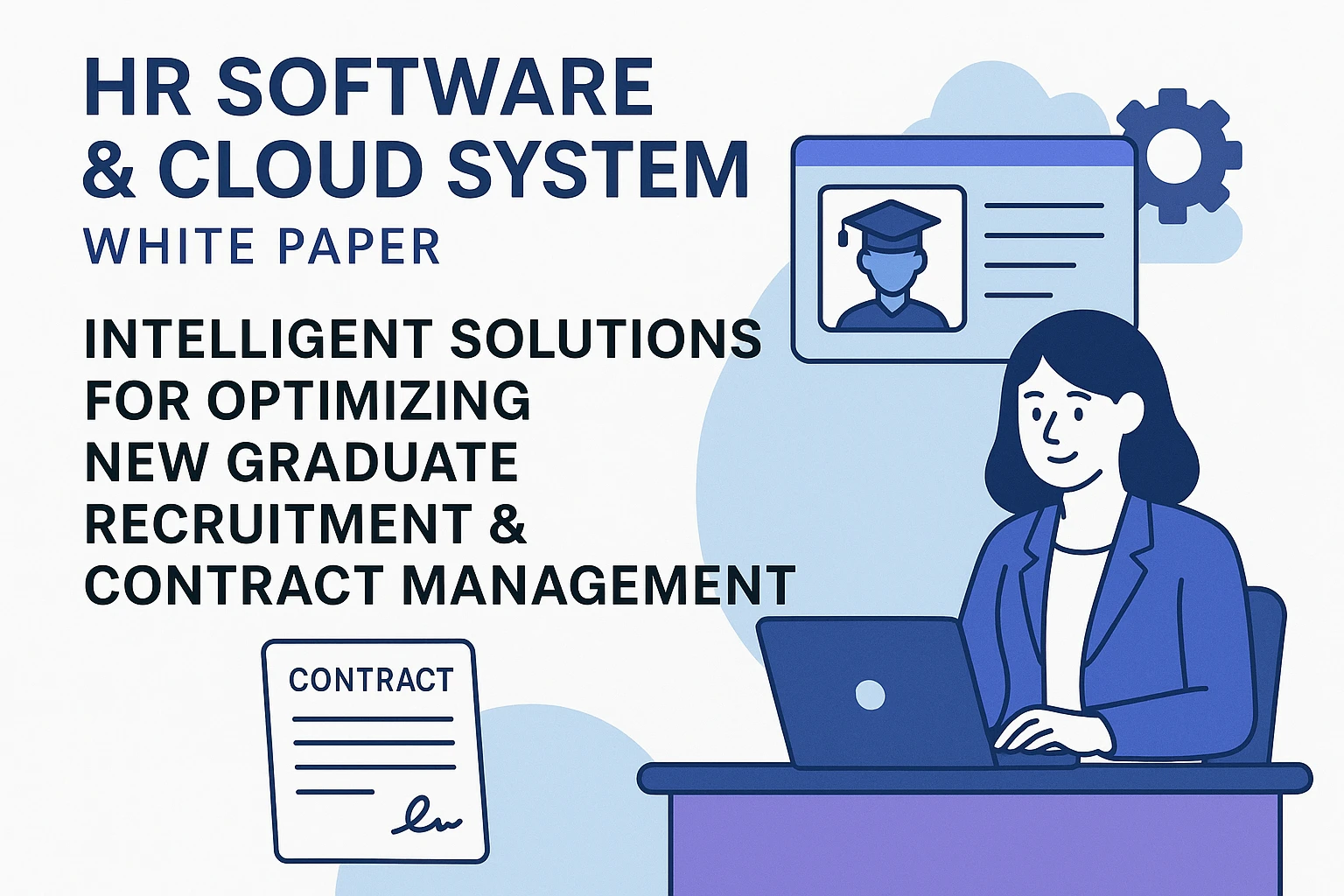 人力资源软件与云系统白皮书：优化应届生招聘与合同管理的智能解决方案