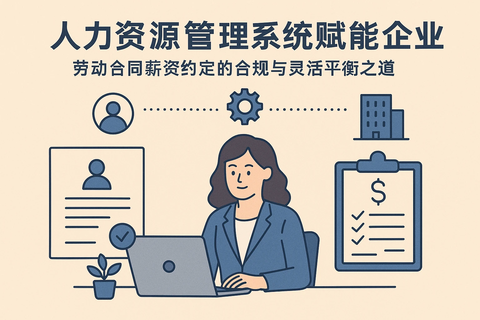 人力资源管理系统赋能企业:劳动合同薪资约定的合规与灵活平衡之道