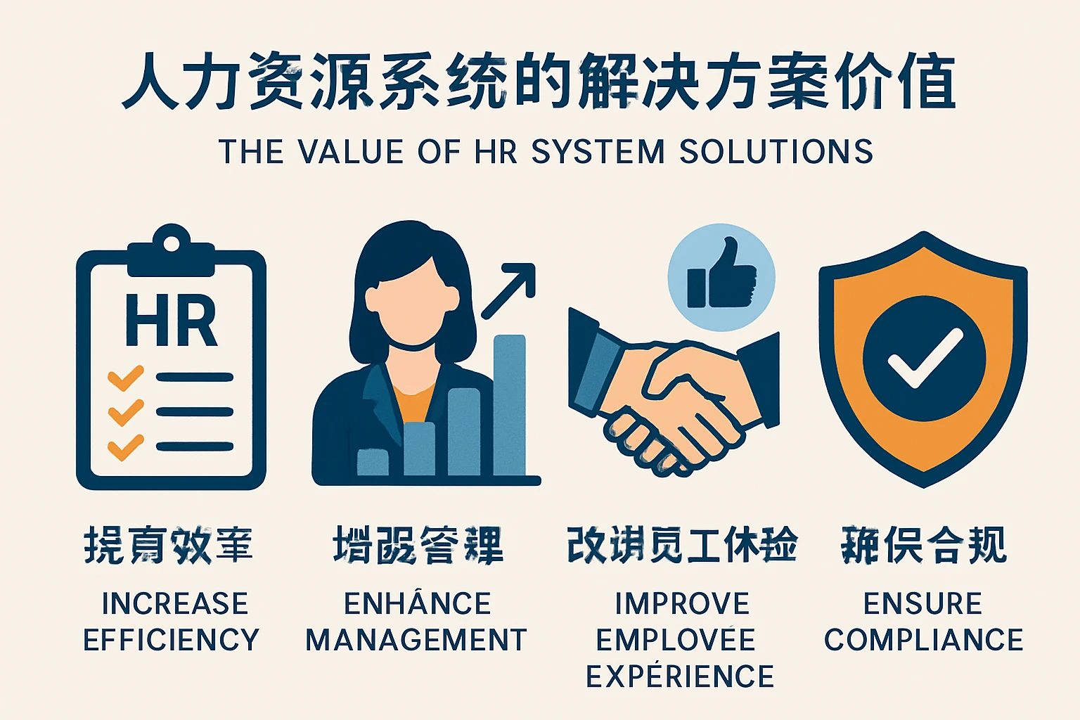 人力资源系统的解决方案价值