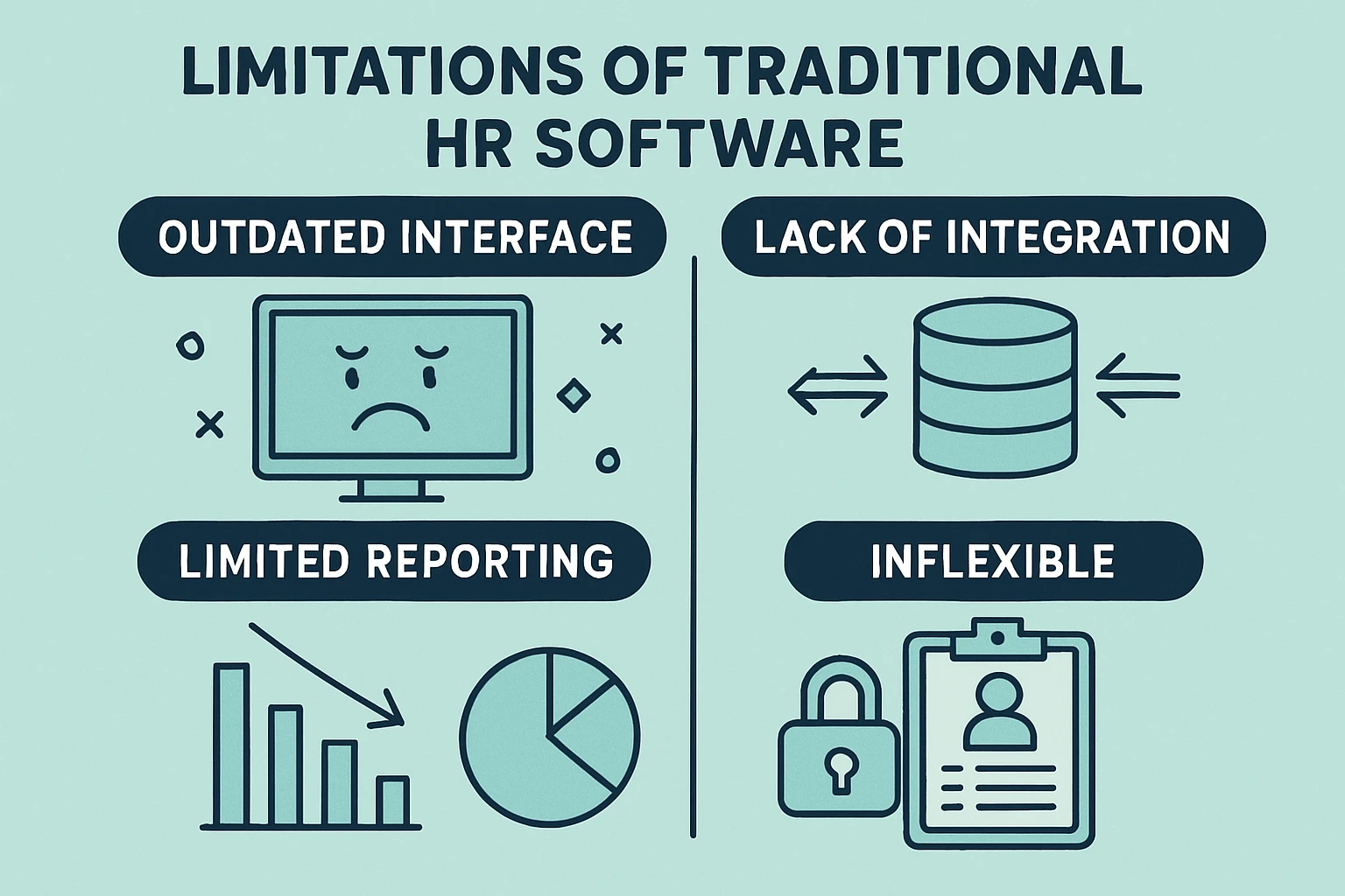 传统人事管理软件的局限性
