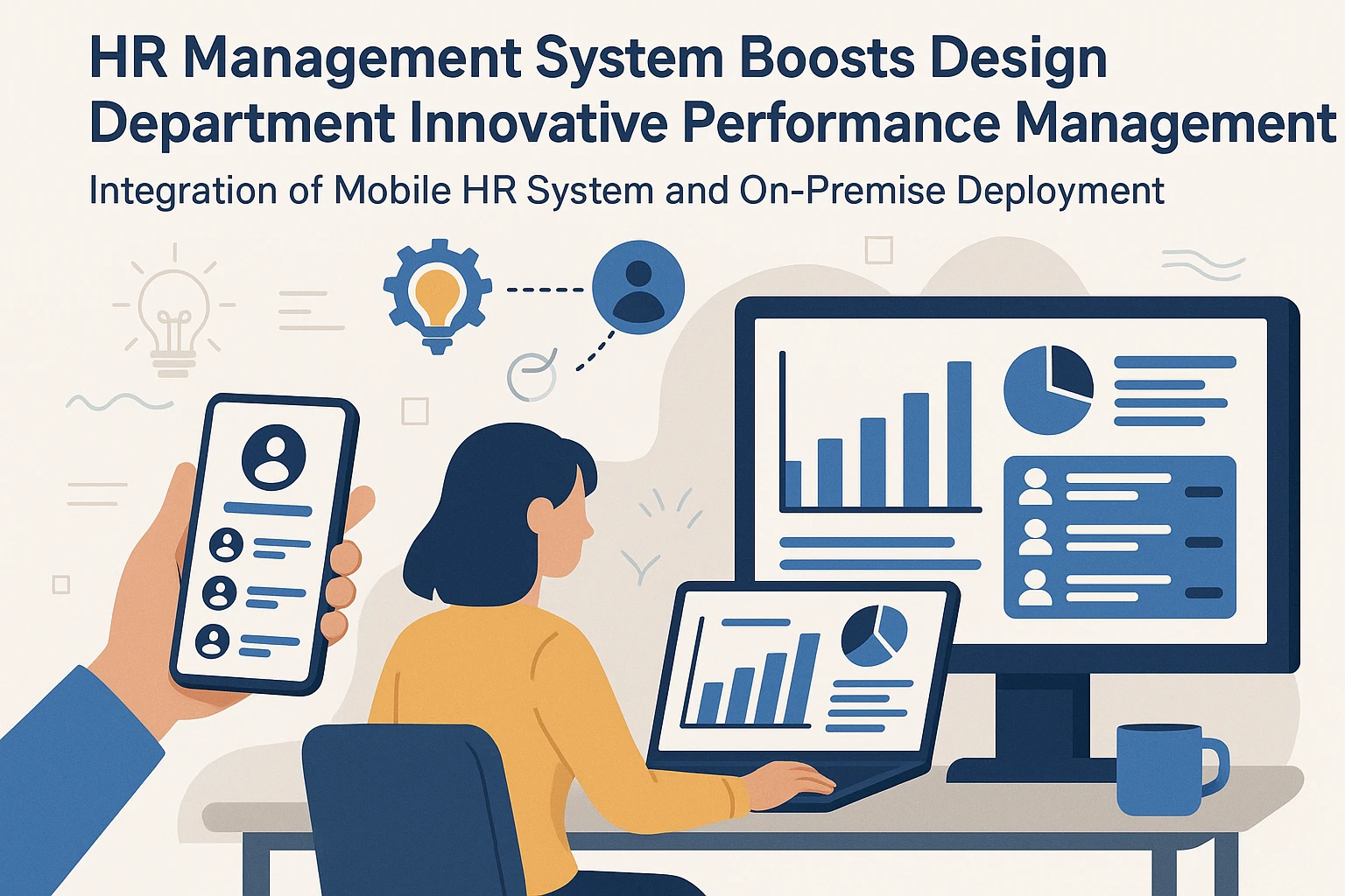 人事管理系统助力设计部门创新绩效管理:移动人事系统与本地部署的整合方案