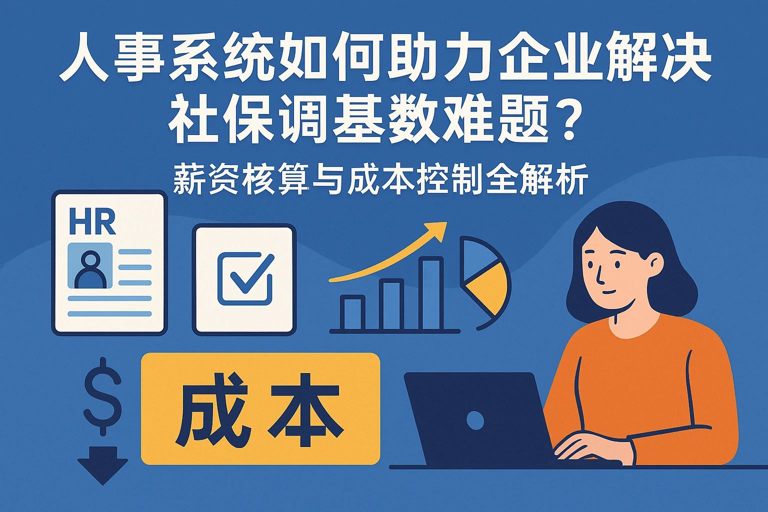 人事系统如何助力企业解决社保调基数难题？薪资核算与成本控制全解析
