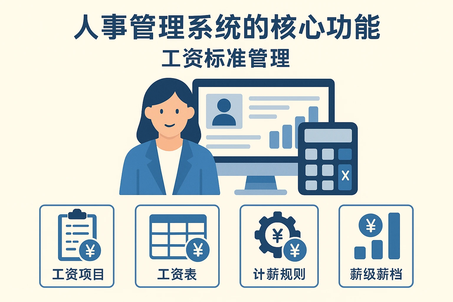 人事管理系统在工资标准管理中的核心功能