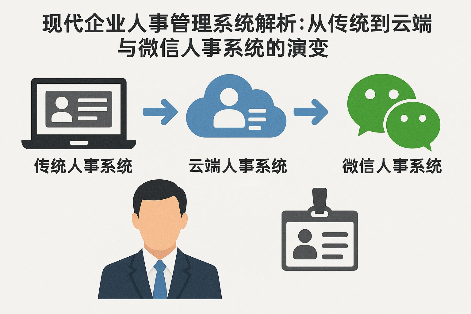 现代企业人事管理系统解析:从传统到云端与微信人事系统的演变