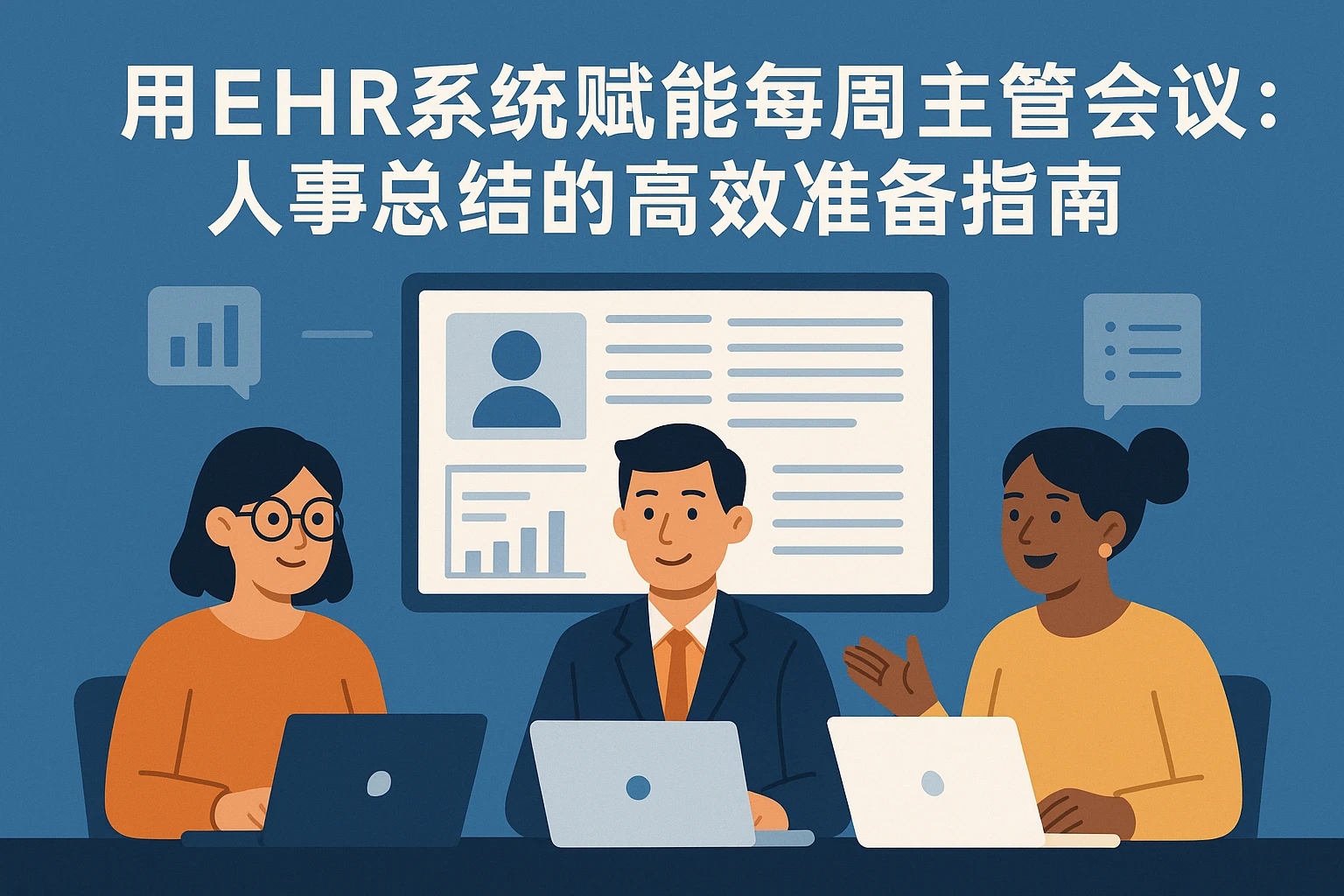 用EHR系统赋能每周主管会议：人事总结的高效准备指南