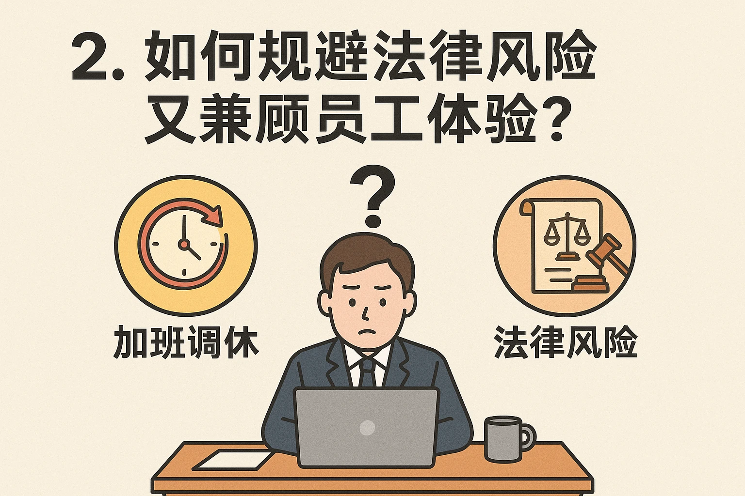2. 加班调休：如何规避法律风险又兼顾员工体验？