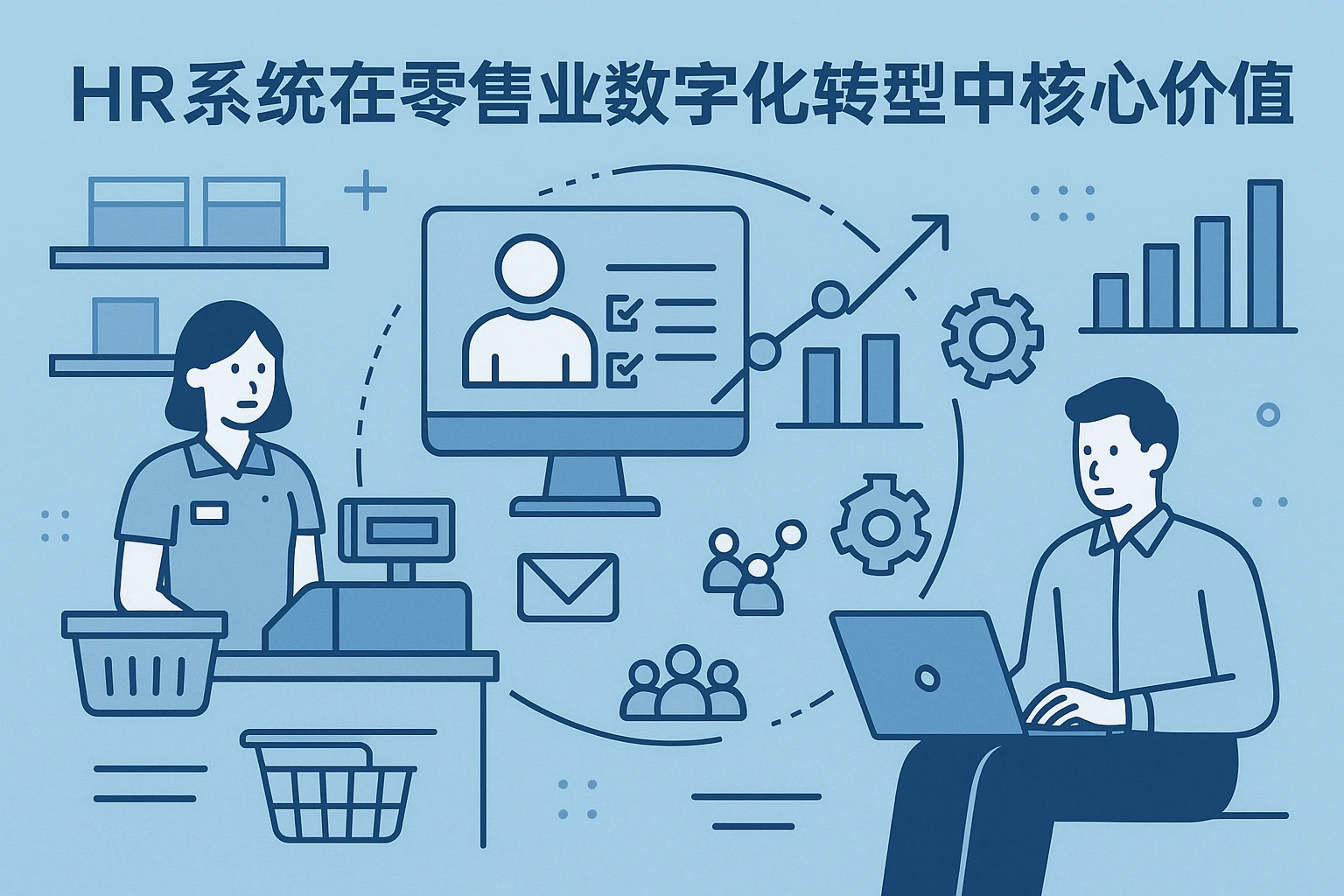 HR系统在零售业数字化转型中的核心价值