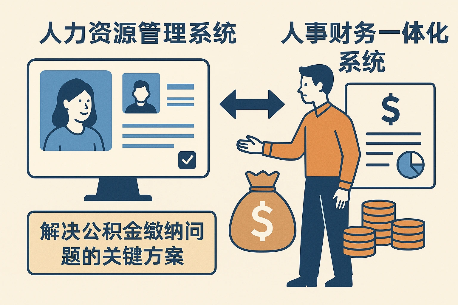 人力资源管理系统与人事财务一体化系统：解决公积金缴纳问题的关键方案