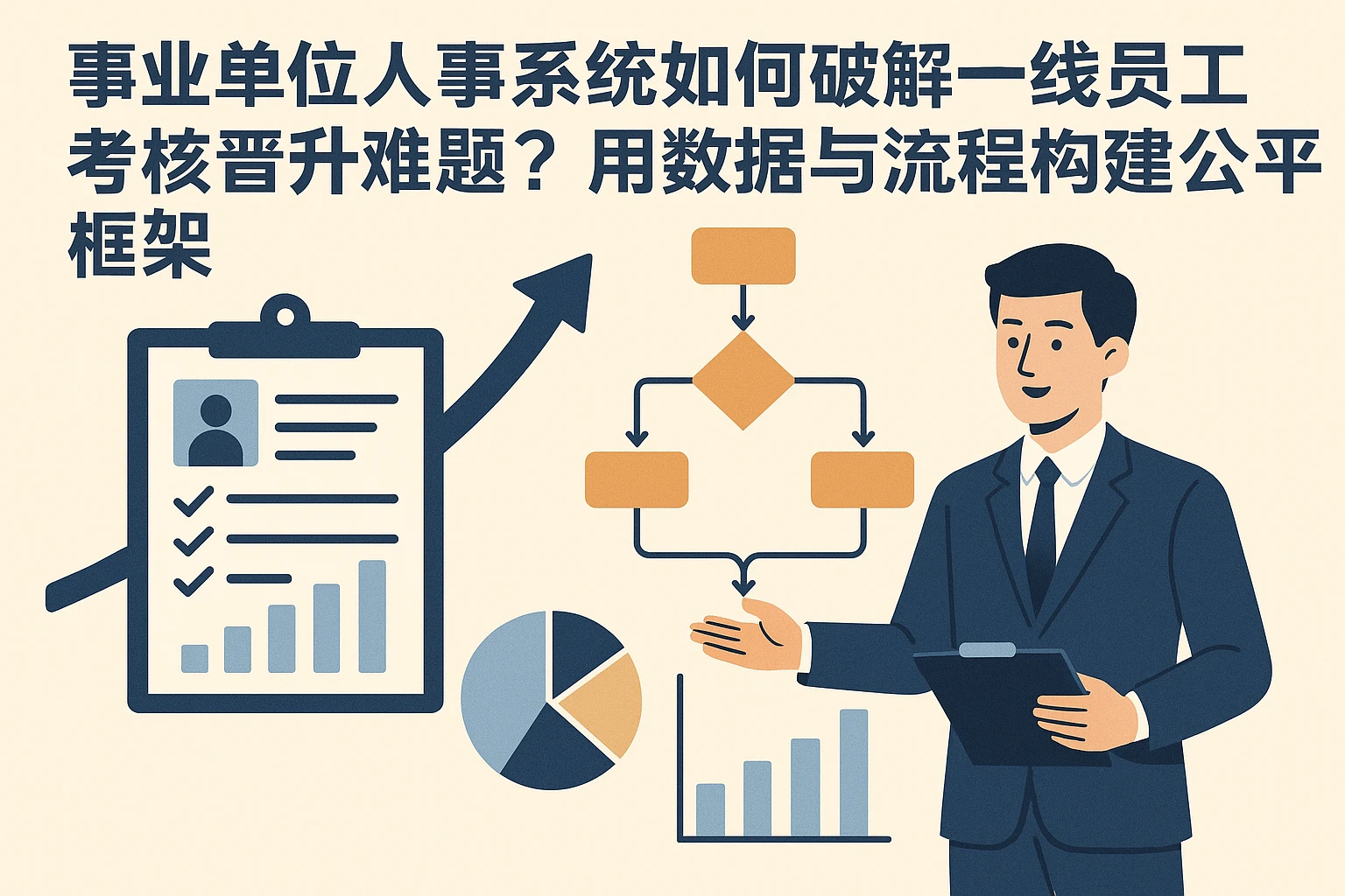事业单位人事系统如何破解一线员工考核晋升难题？用数据与流程构建公平框架