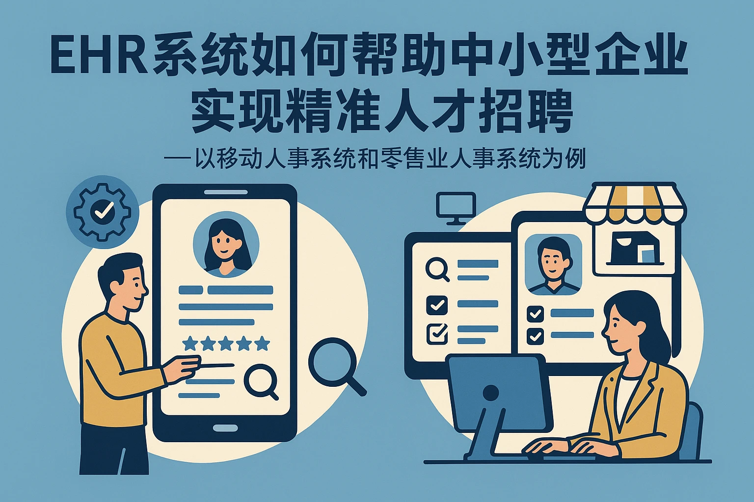 ehr系统如何帮助中小型企业实现精准人才招聘——以移动人事系统和零售业人事系统为例