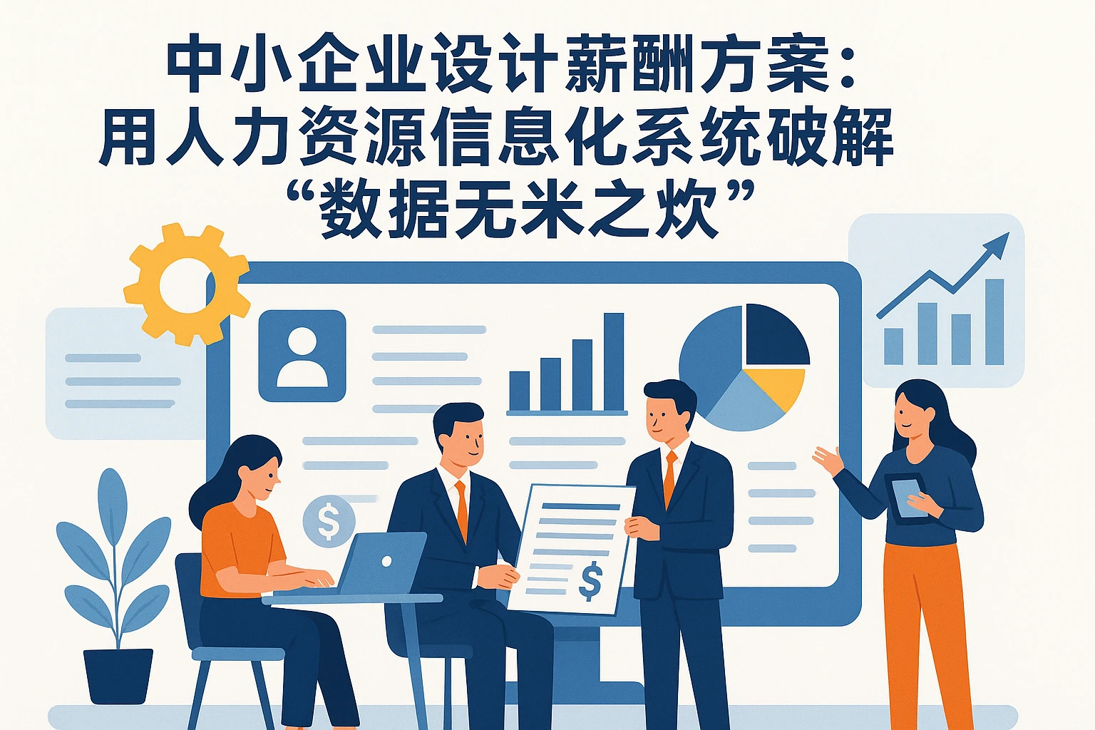 中小企业设计薪酬方案：用人力资源信息化系统破解“数据无米之炊”