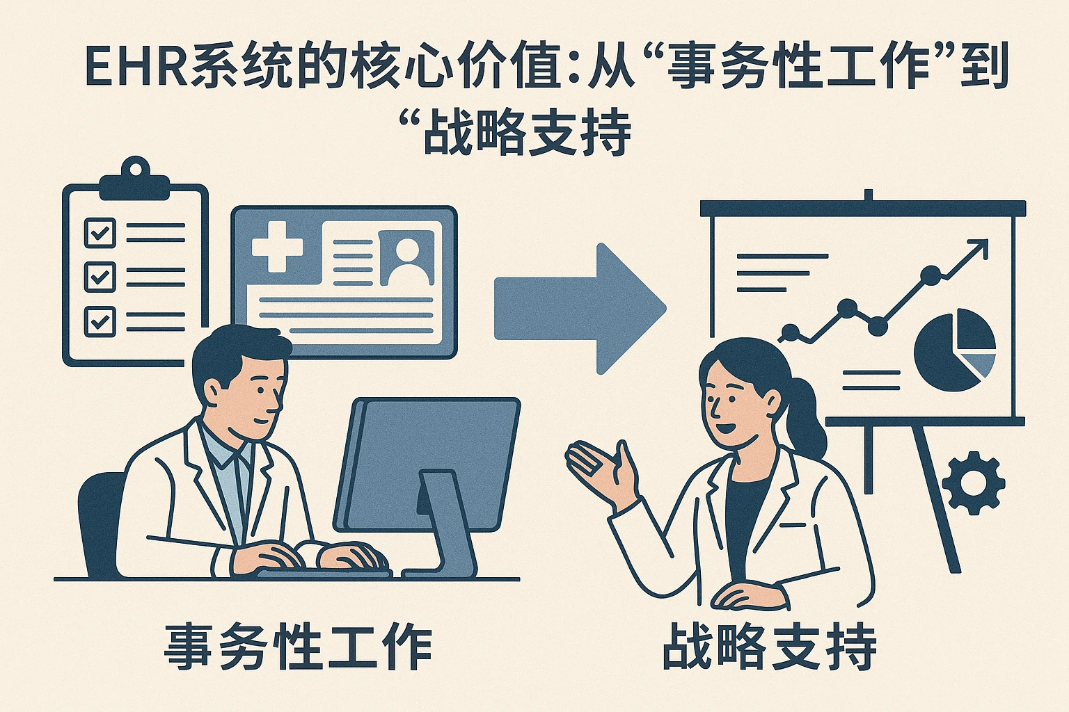 2. EHR系统的核心价值：从“事务性工作”到“战略支持”