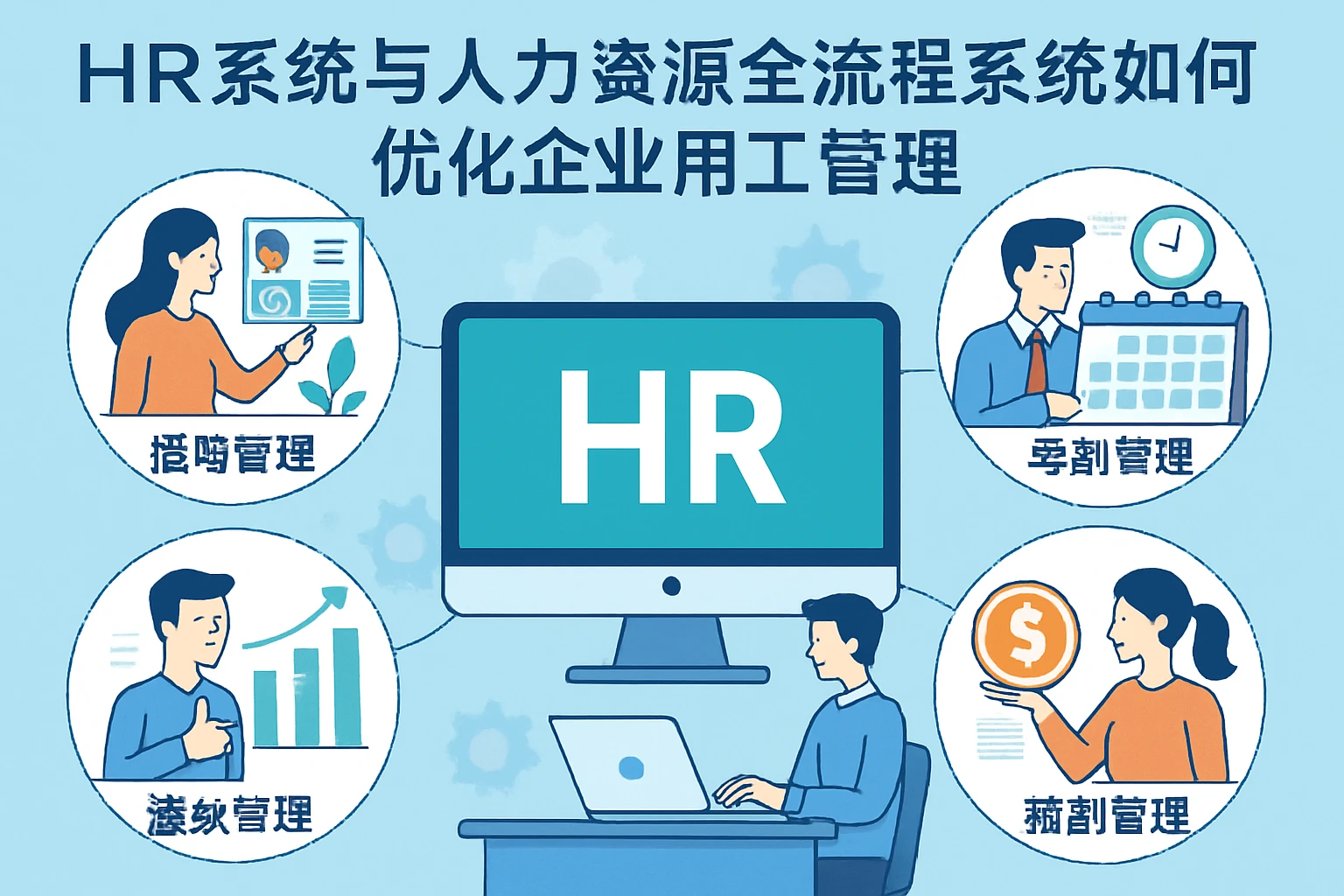 HR系统与人力资源全流程系统如何优化企业用工管理