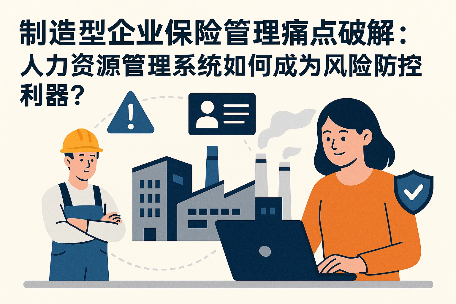 制造型企业保险管理痛点破解：人力资源管理系统如何成为风险防控利器？