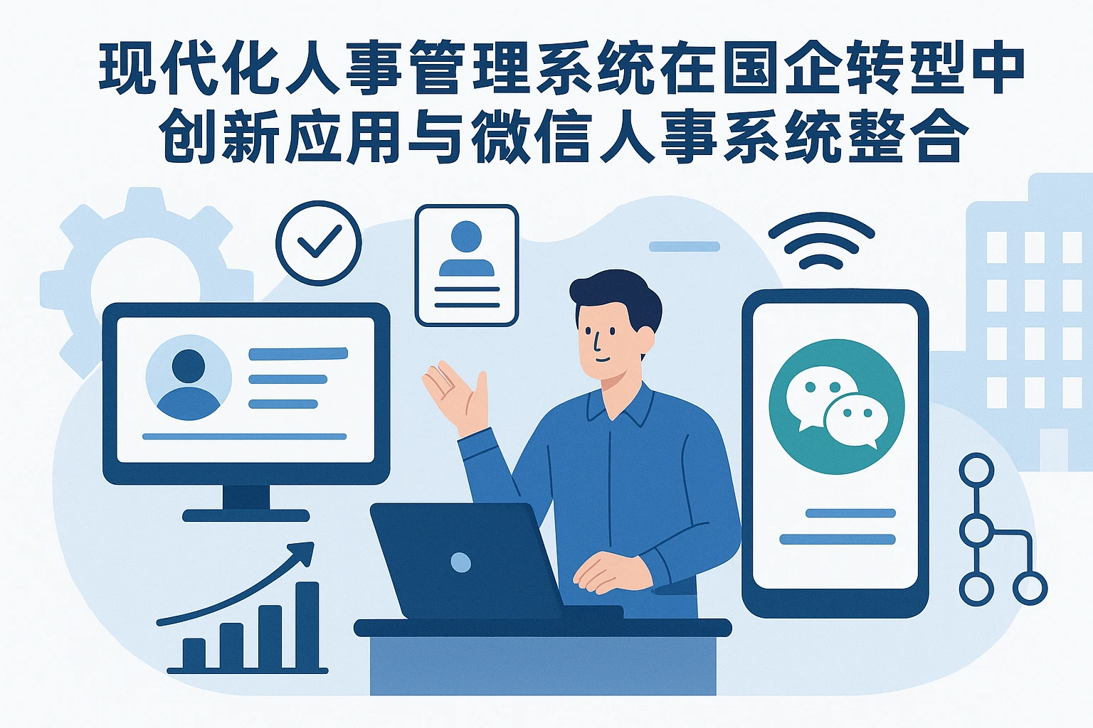 现代化人事管理系统在国企转型中的创新应用与微信人事系统整合
