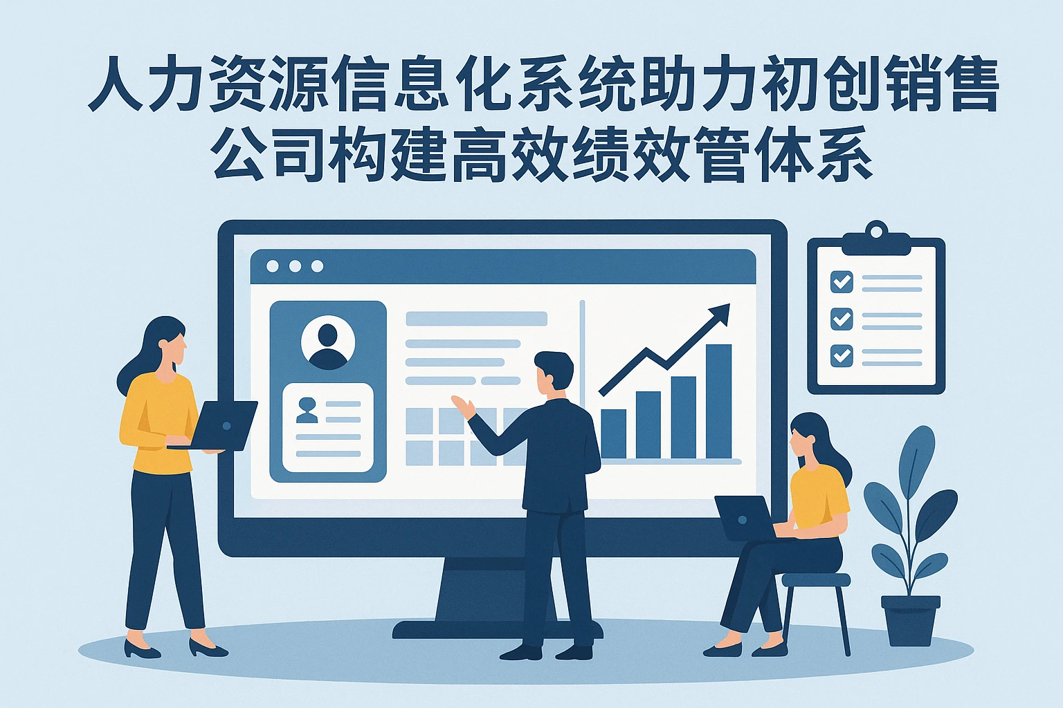 人力资源信息化系统助力初创销售公司构建高效绩效管理体系