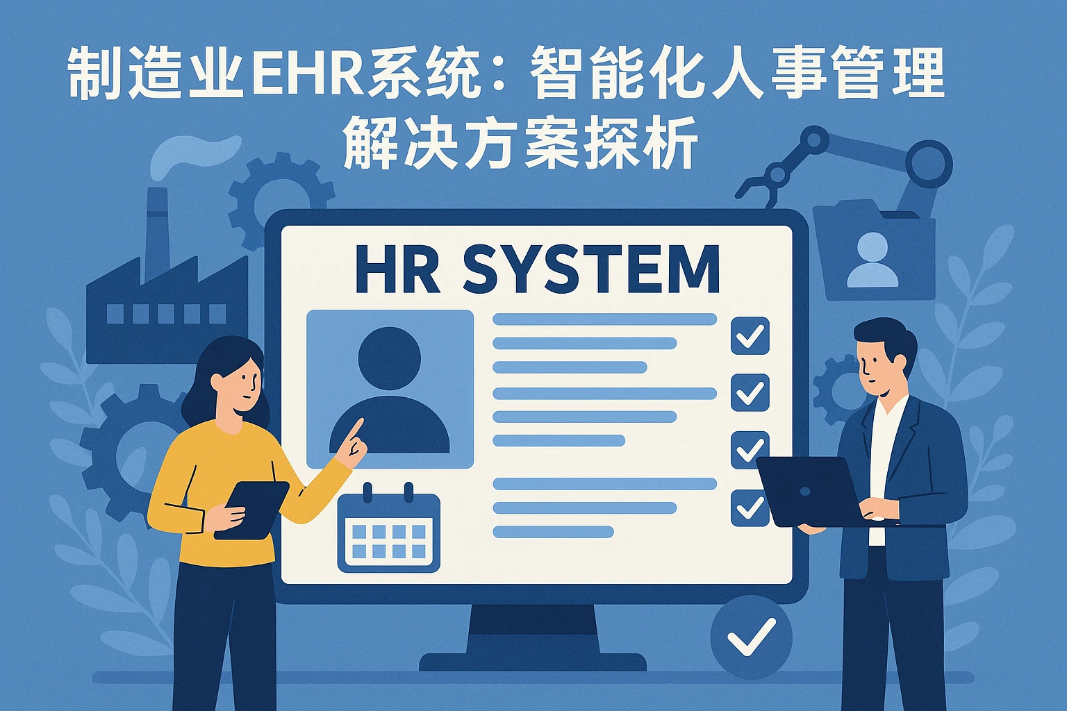 制造业ehr系统:智能化人事管理解决方案探析