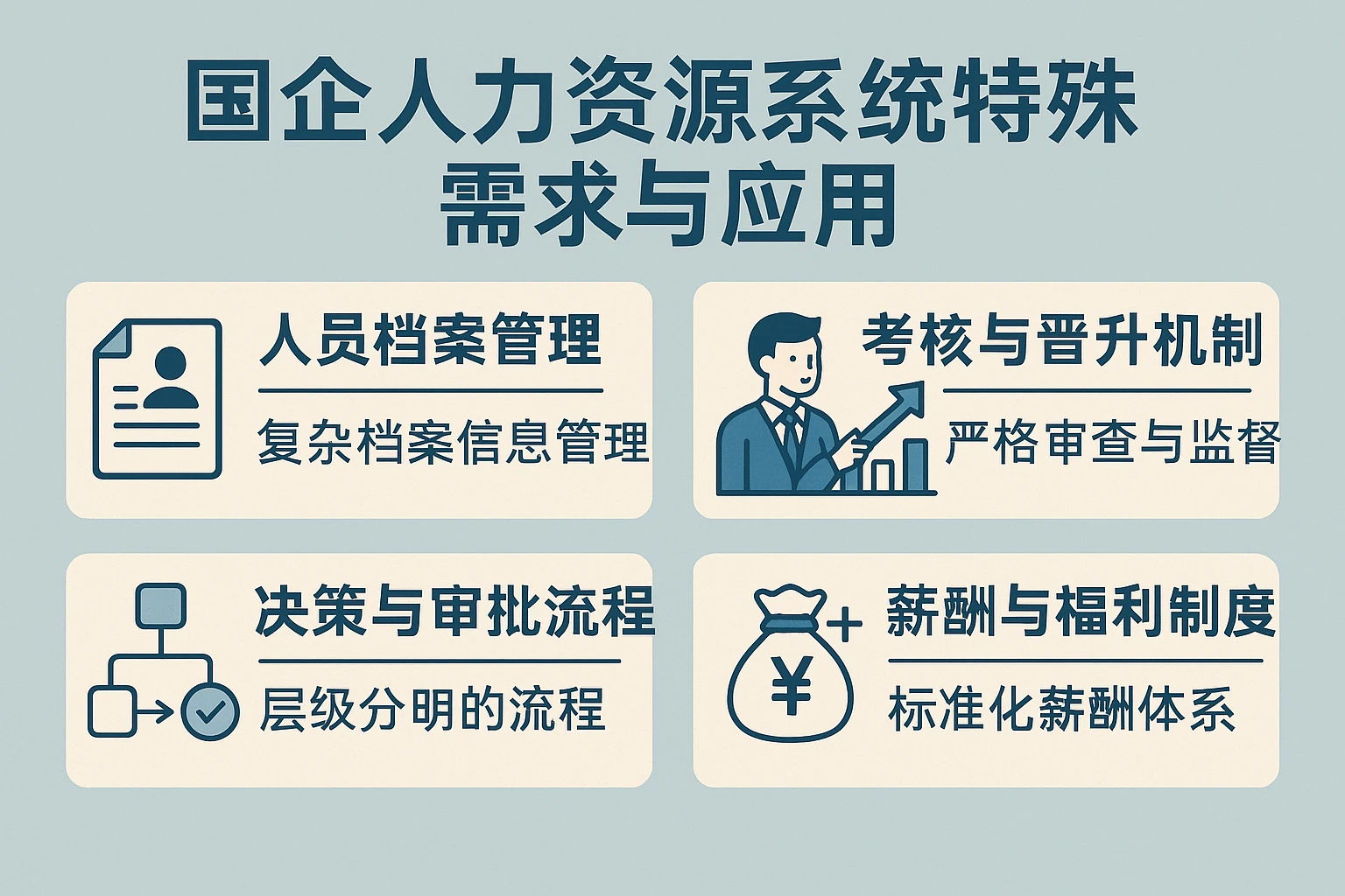 国企人力资源系统的特殊需求与应用