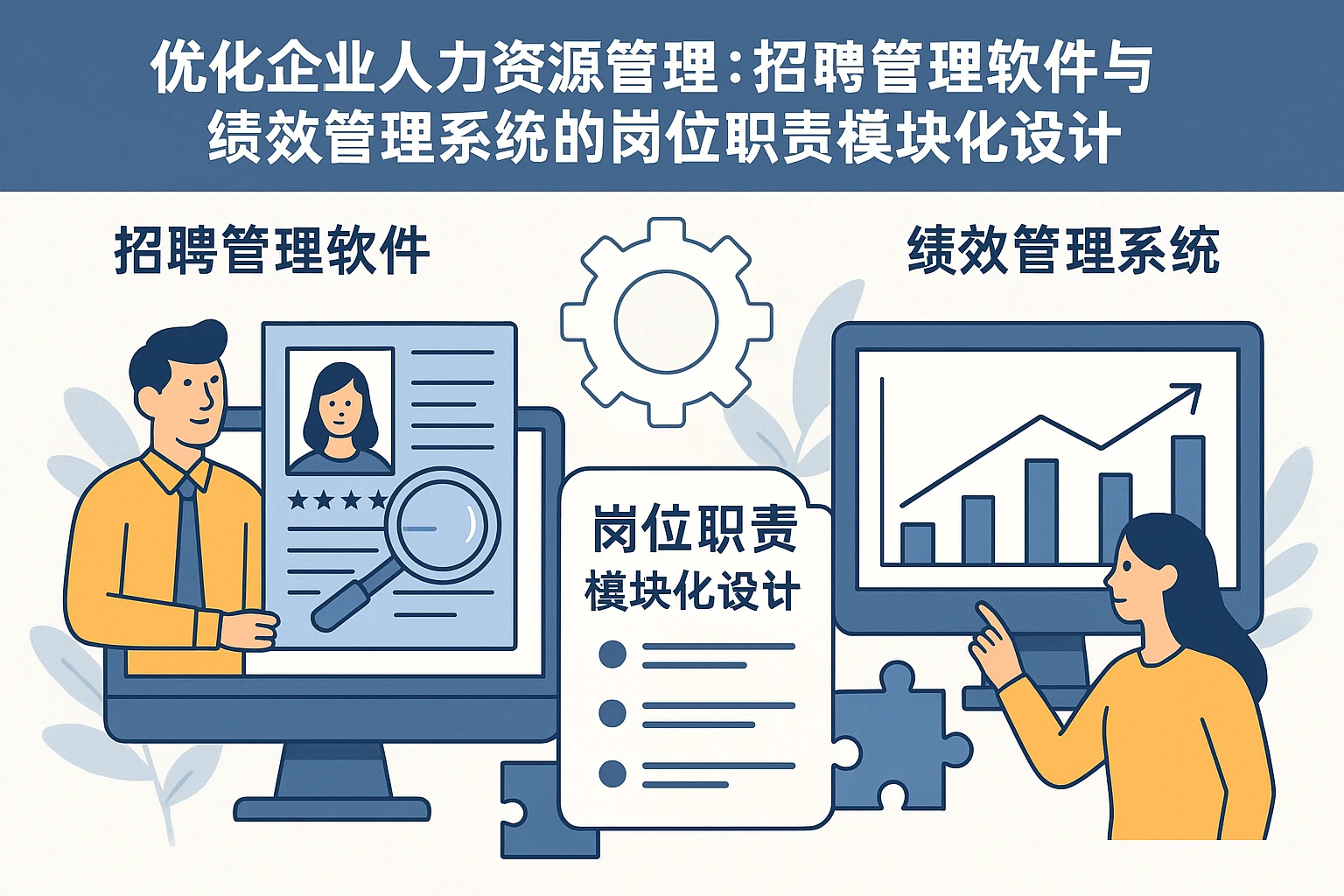 优化企业人力资源管理：招聘管理软件与绩效管理系统的岗位职责模块化设计