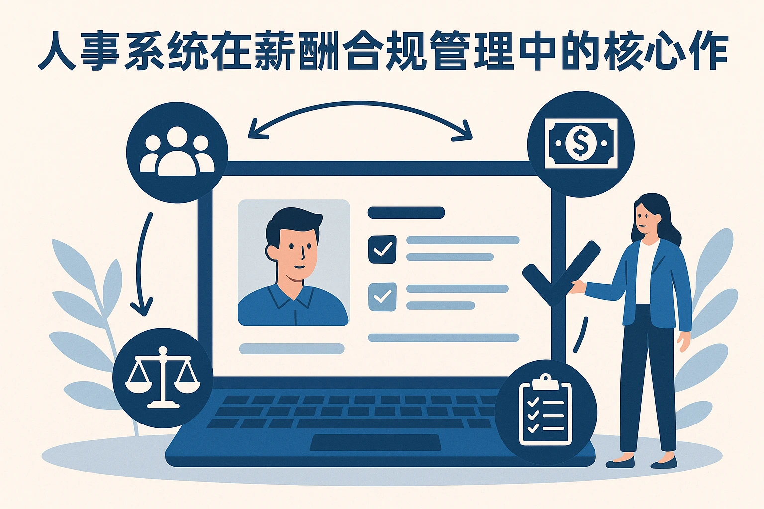 人事系统在薪酬合规管理中的核心作用